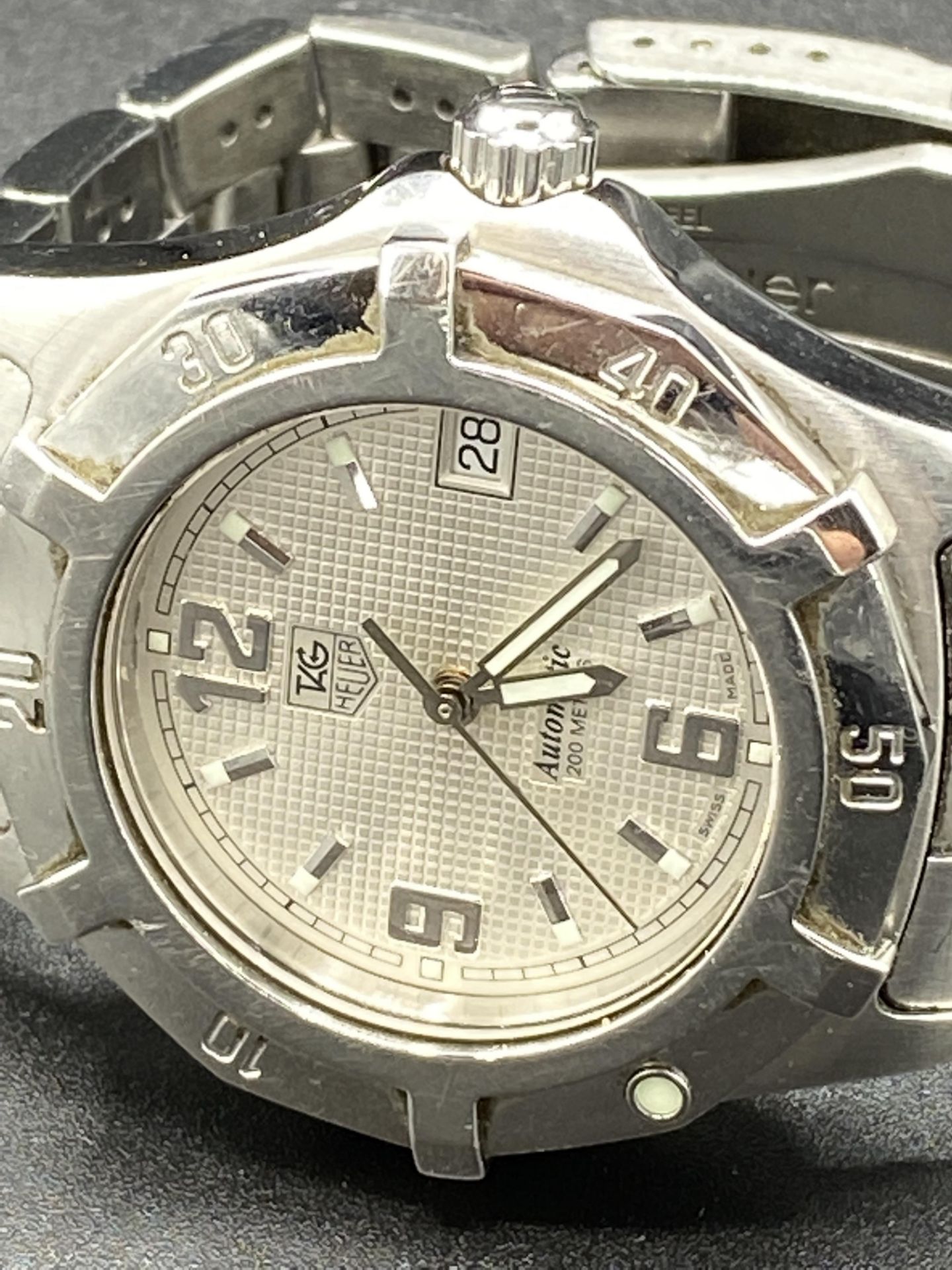 Tag Heuer stainless steel wrist watch - Image 2 of 7