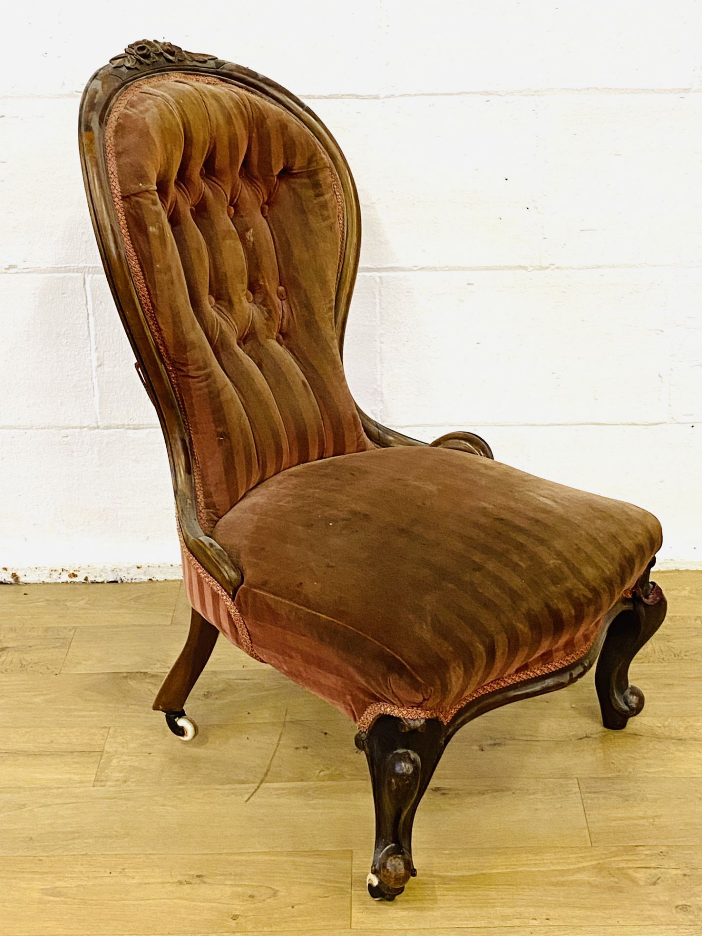 Mahogany bedroom chair