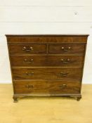 Mahogany chest of drawers