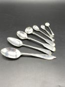 Silver tea spoons