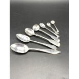 Silver tea spoons