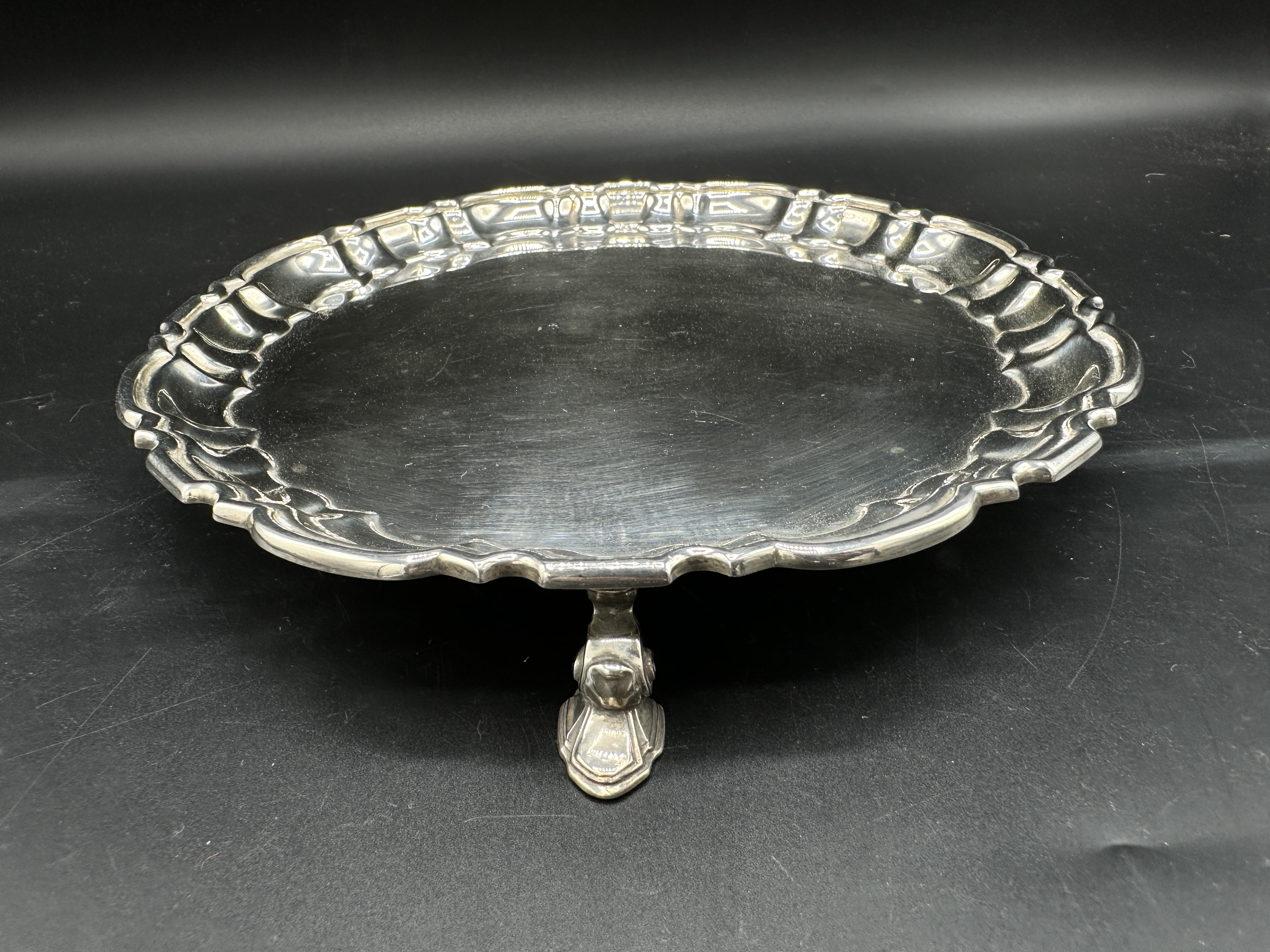 Mappin & Webb silver salver - Image 2 of 5