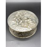 Hanau silver lidded box