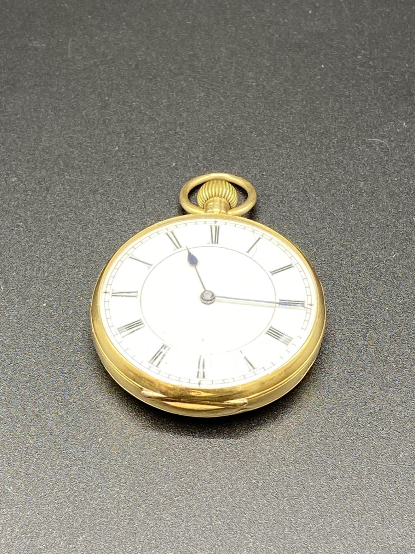 Gold coloured metal pocket watch