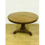 Mahogany breakfast table