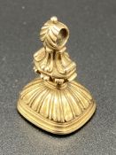 15ct gold fob seal