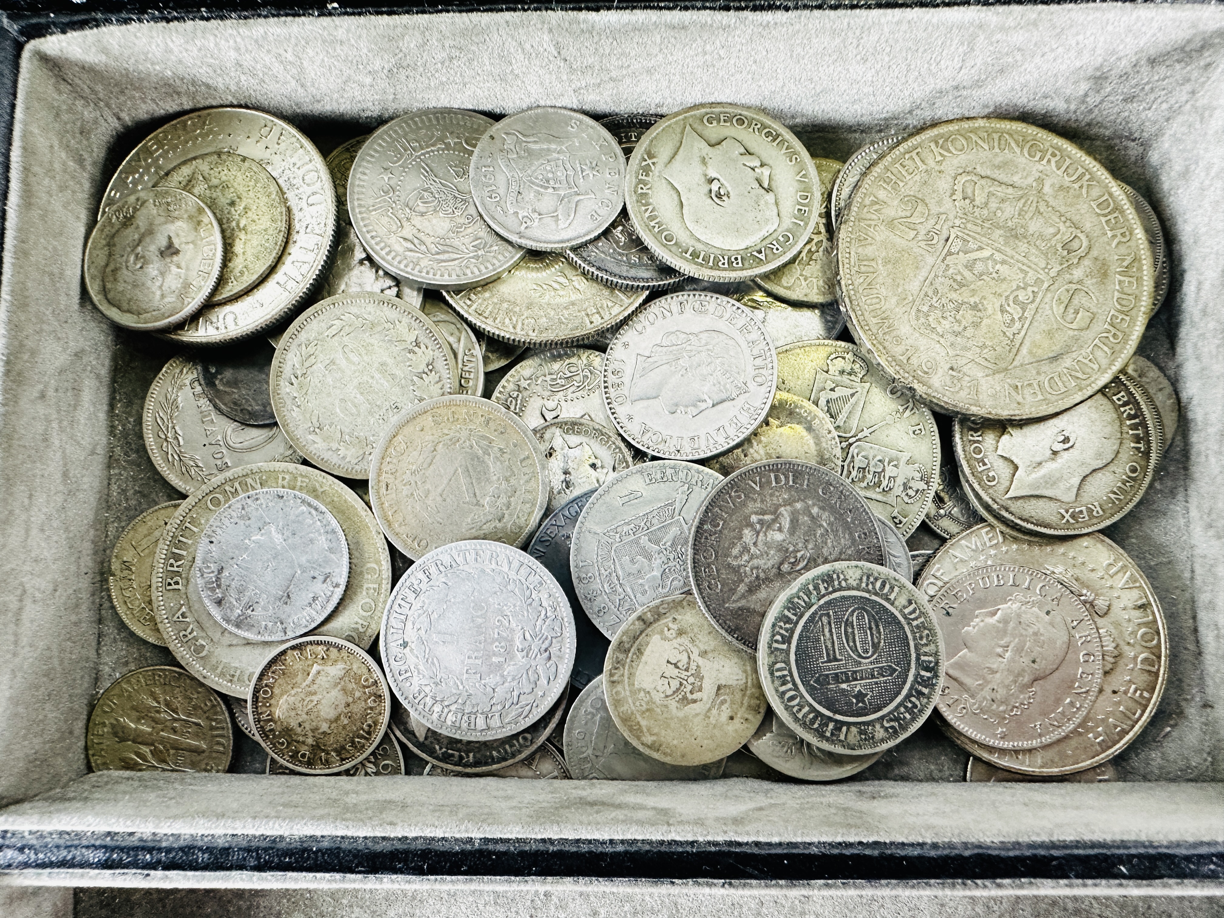 Collection of coins including some silver - Image 3 of 4