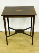 Mahogany display table