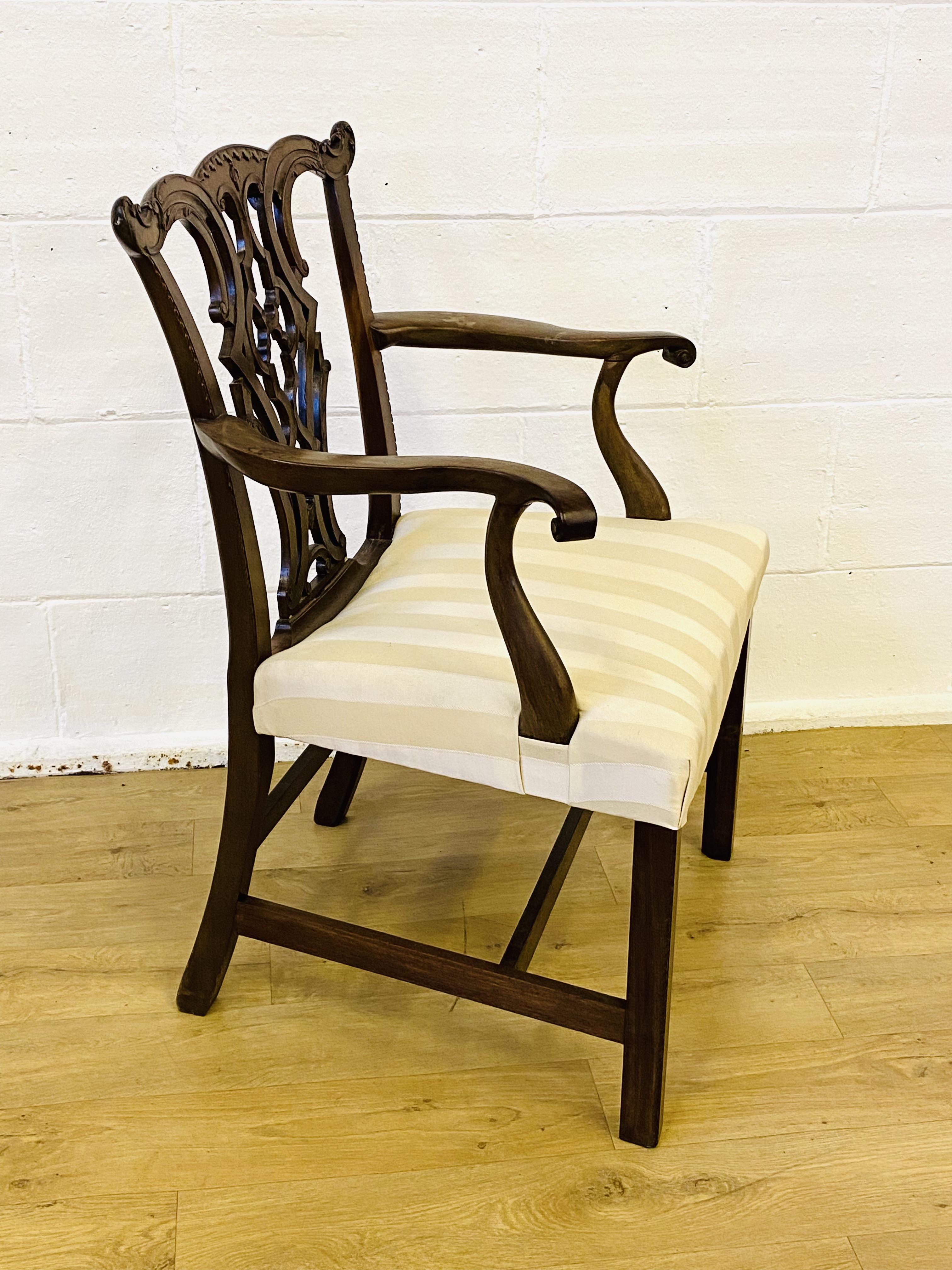 19th century open armchair - Image 5 of 5