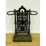 Cast iron stick stand