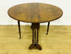 Victorian dropside table