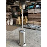 Out Trade Model GH 12B GH12RVS patio heater. This lot is subject to VAT