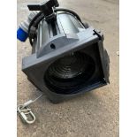 Fresnel 650 amp stage light FRK/650 lamp with 16 amp lead. This lot is subject to VAT