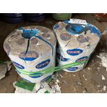 Three packs of fine blue baler twine. This lot is subject to VAT