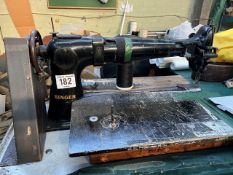 Singer 133K17 long arm sewing machine. This lot is subject to VAT