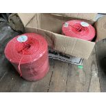 Five packs of farmers bale twine. This lot is subject to VAT