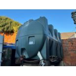 Diesel tank 2500 litre, not bunded. This lot is subject to VAT