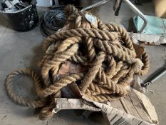 32mm diameter Tug of War rope. This lot is subject to VAT