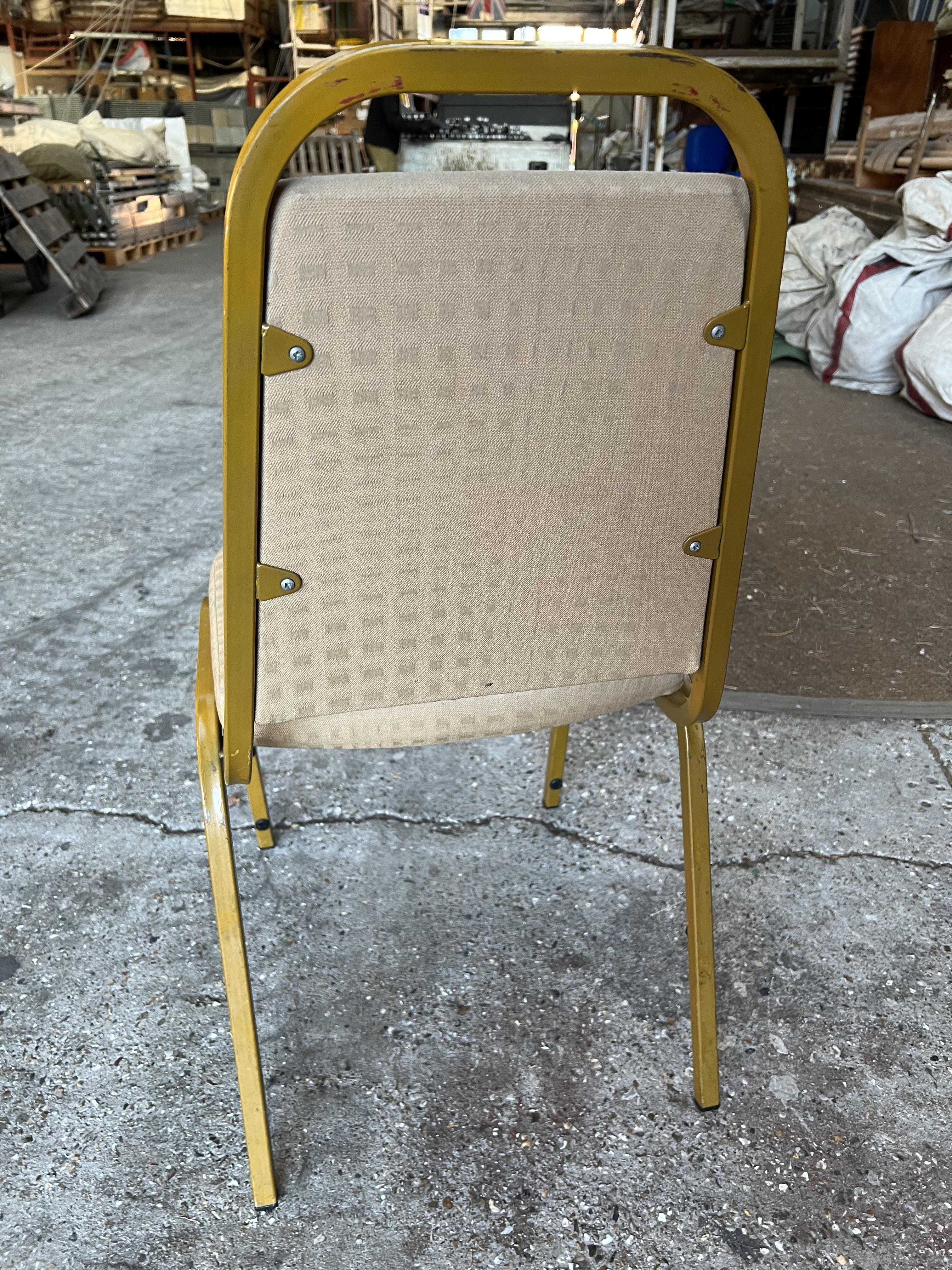 40 banquet chairs with gold seat and back. This lot is subject to VAT - Image 2 of 5