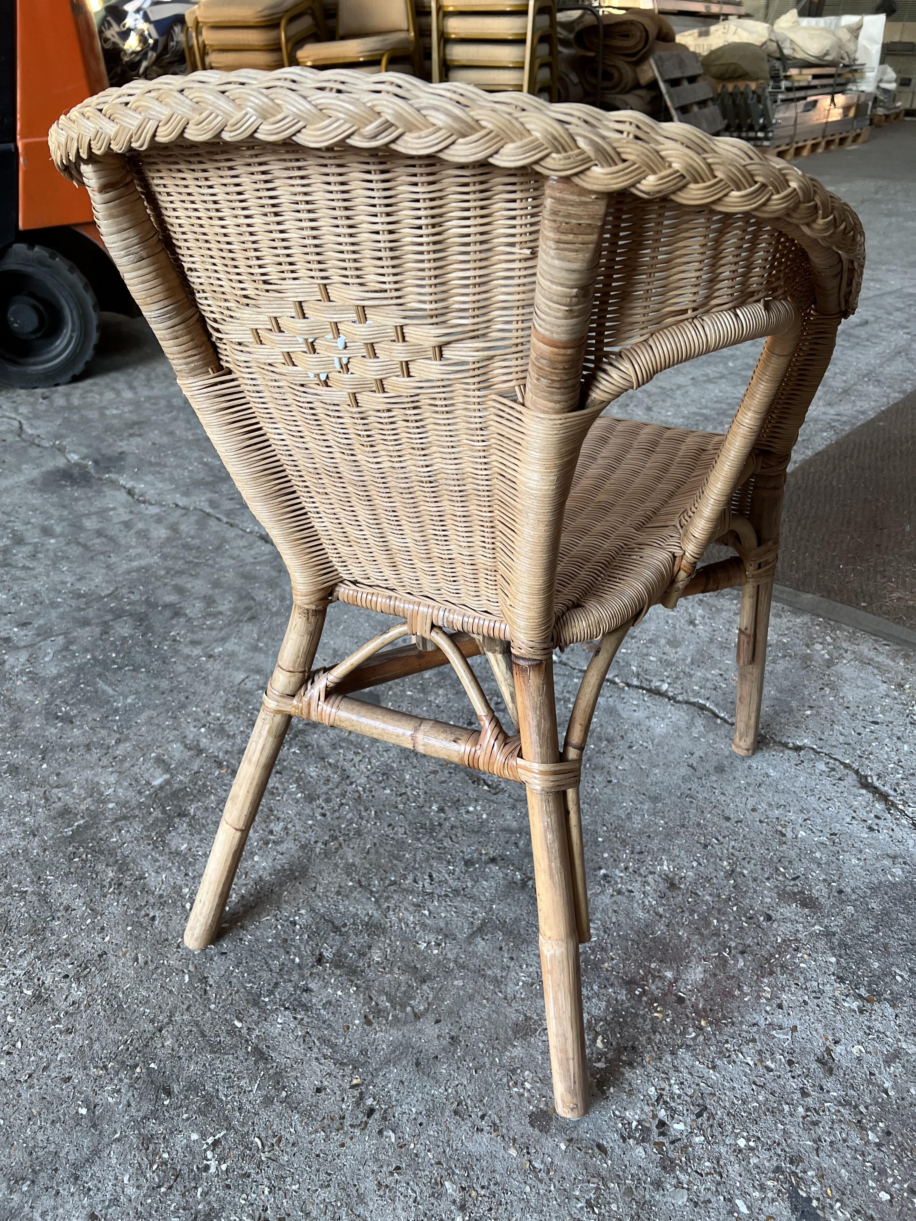 18 wicker garden armchairs. This lot is subject to VAT - Image 2 of 5