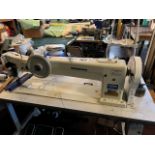 Seiko JW 8BL-30-1 long arm sewing machine. This lot is subject to VAT