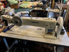 Seiko JW 8BL-30-1 long arm sewing machine. This lot is subject to VAT