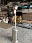 Out Trade Model GH 12B GH12RVS patio heater. This lot is subject to VAT