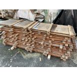 Plywood flooring sections to make 26ft x 20ft. This lot is subject to VAT