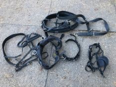 Zilco ZGB harness full size, very little use, blinkers are marked, no reins or breeching straps