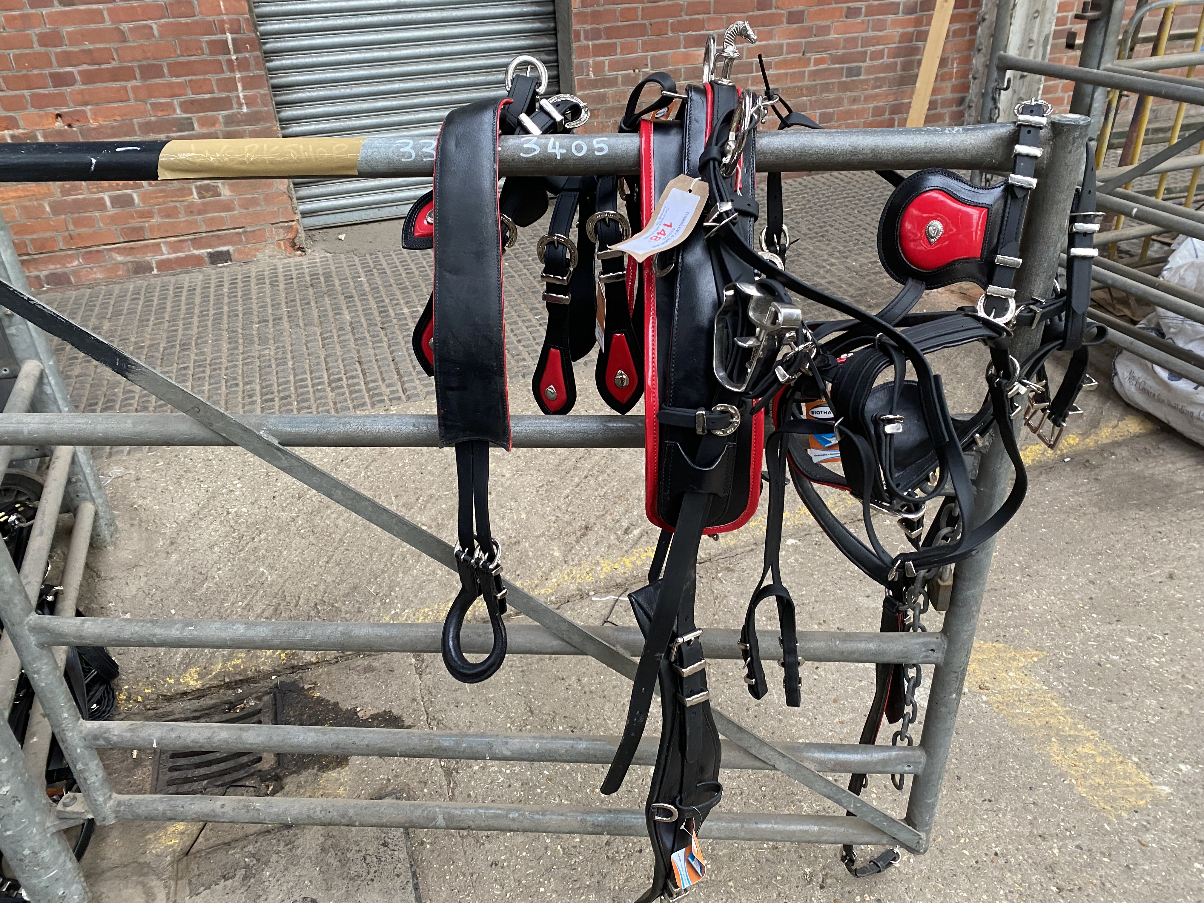 Set of quick hitch trotting harness. This lot carries VAT. - Image 2 of 3
