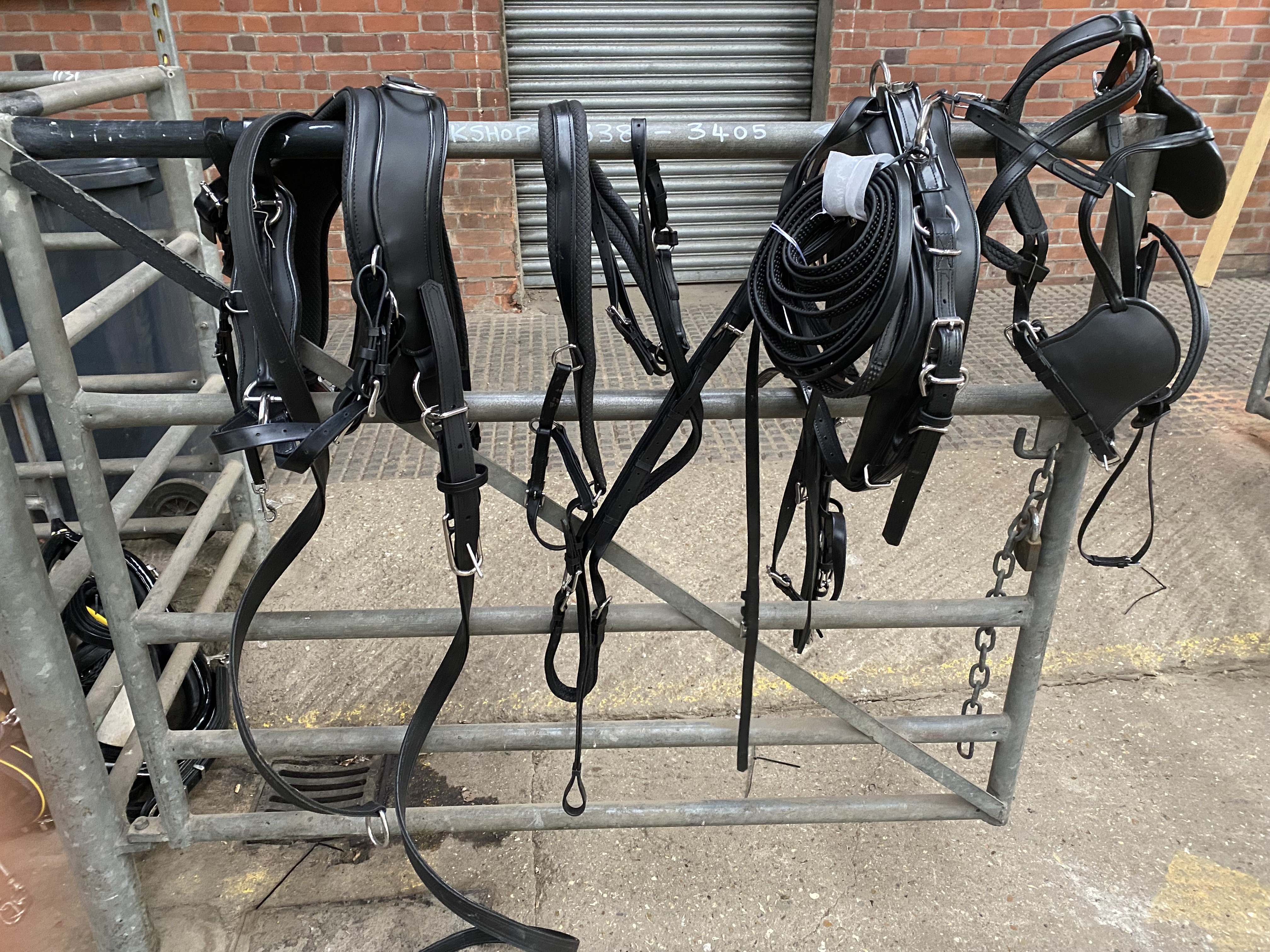 Set of biothane cob harness with empathy collar. This lot carries VAT. - Image 6 of 6