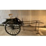 DOG CART built by Parker & Parker of London circa 1900 to suit single or tandem. Finished in dark