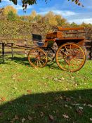 WAGONETTE built by Schmeid of Germany in the late 1800s to suit 14.2 to 15.2hh single or pair. The