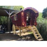 READING WAGON built by Leonard of Soham, Cambridgeshire in 1894. The wagon has been restored over