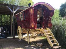 READING WAGON built by Leonard of Soham, Cambridgeshire in 1894. The wagon has been restored over
