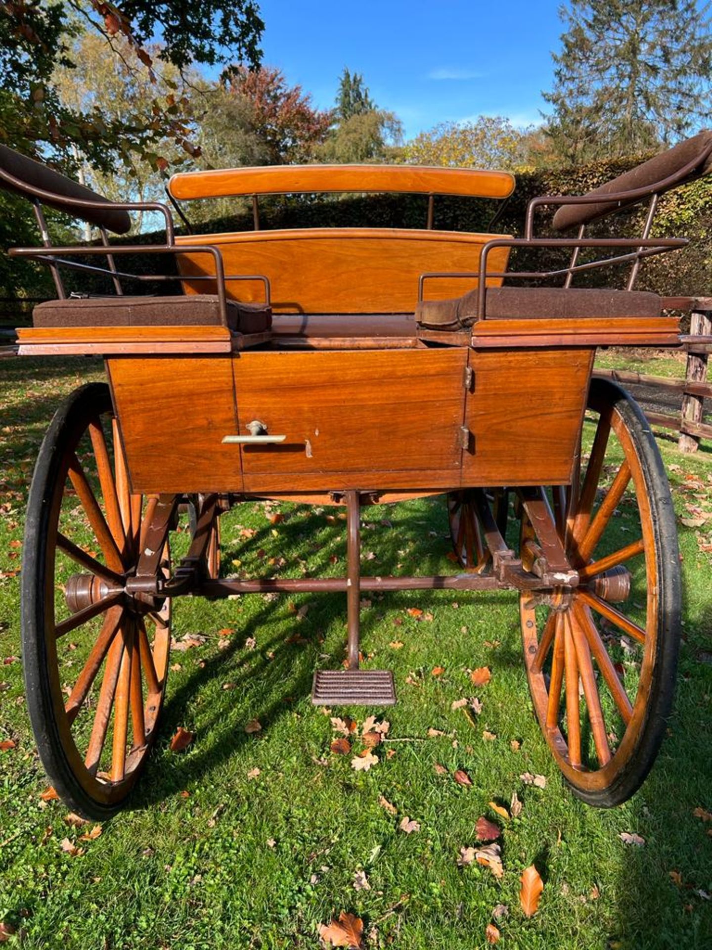 WAGONETTE built by Schmeid of Germany in the late 1800s to suit 14.2 to 15.2hh single or pair. The - Bild 3 aus 5