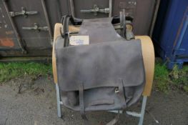 Old pack saddle with bags