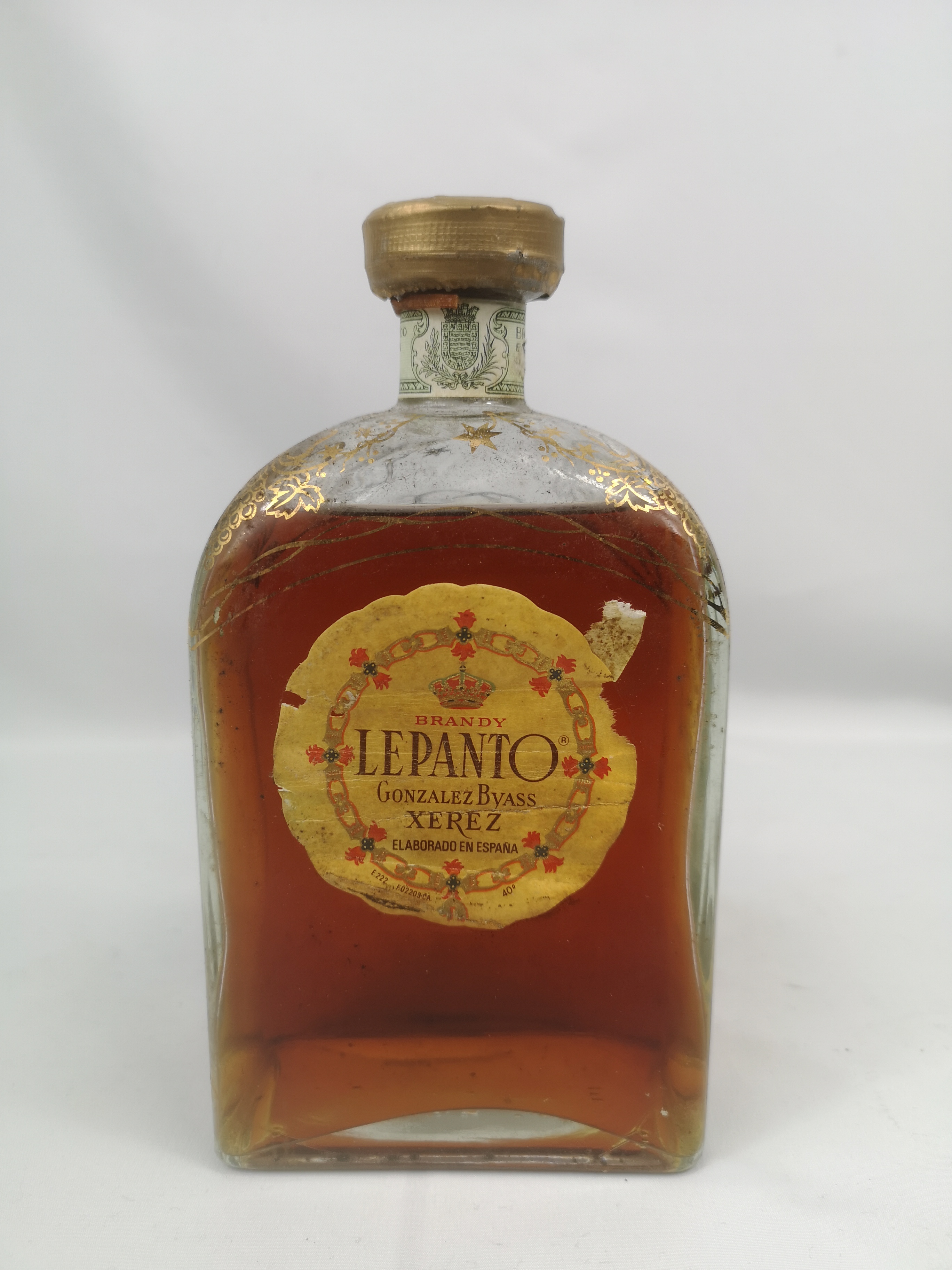 70cl Dunhill cognac, 1l bottle of Benedictine, bottle LePanto brandy - Image 4 of 4