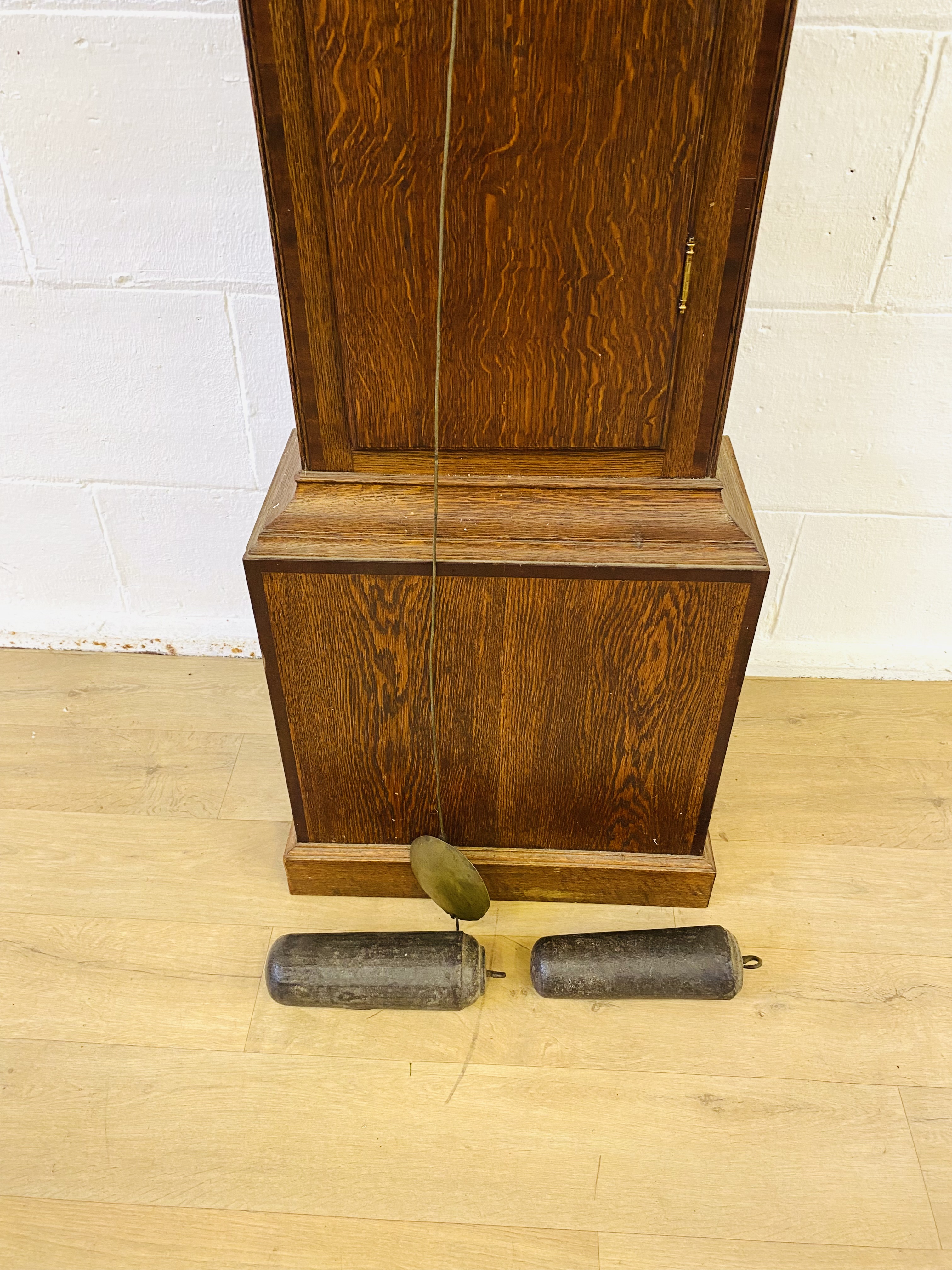 19th century longcase clock - Image 6 of 8