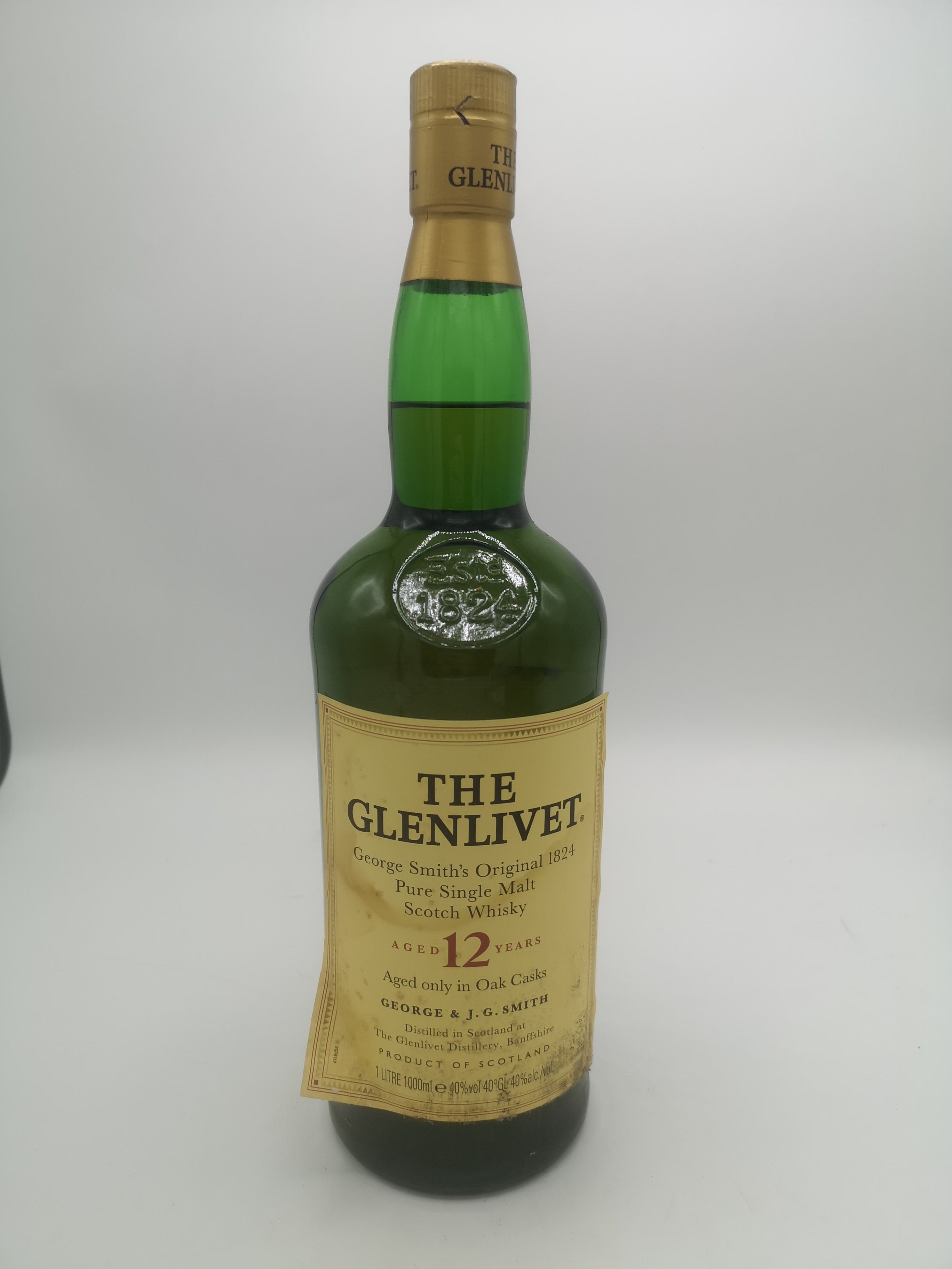 The Glenlivet, 1l pure single malt Scotch whisky