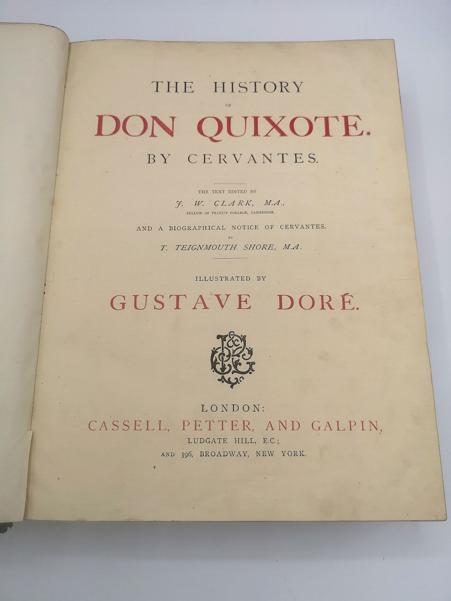 The History of Don Quixote by Cervantes, illustrated by Gustave Dore - Image 2 of 3
