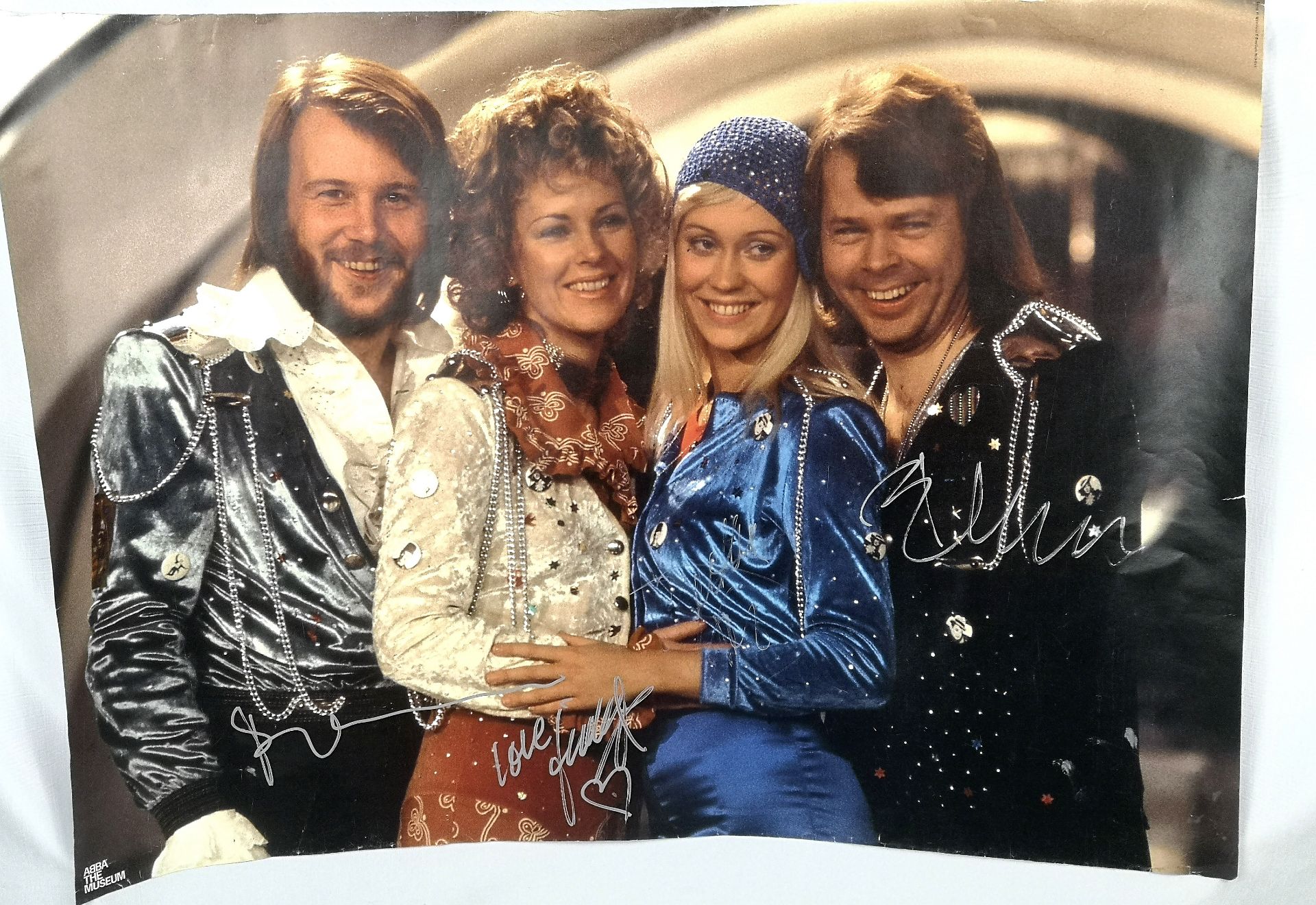 Abba poster with signatures - Image 2 of 7