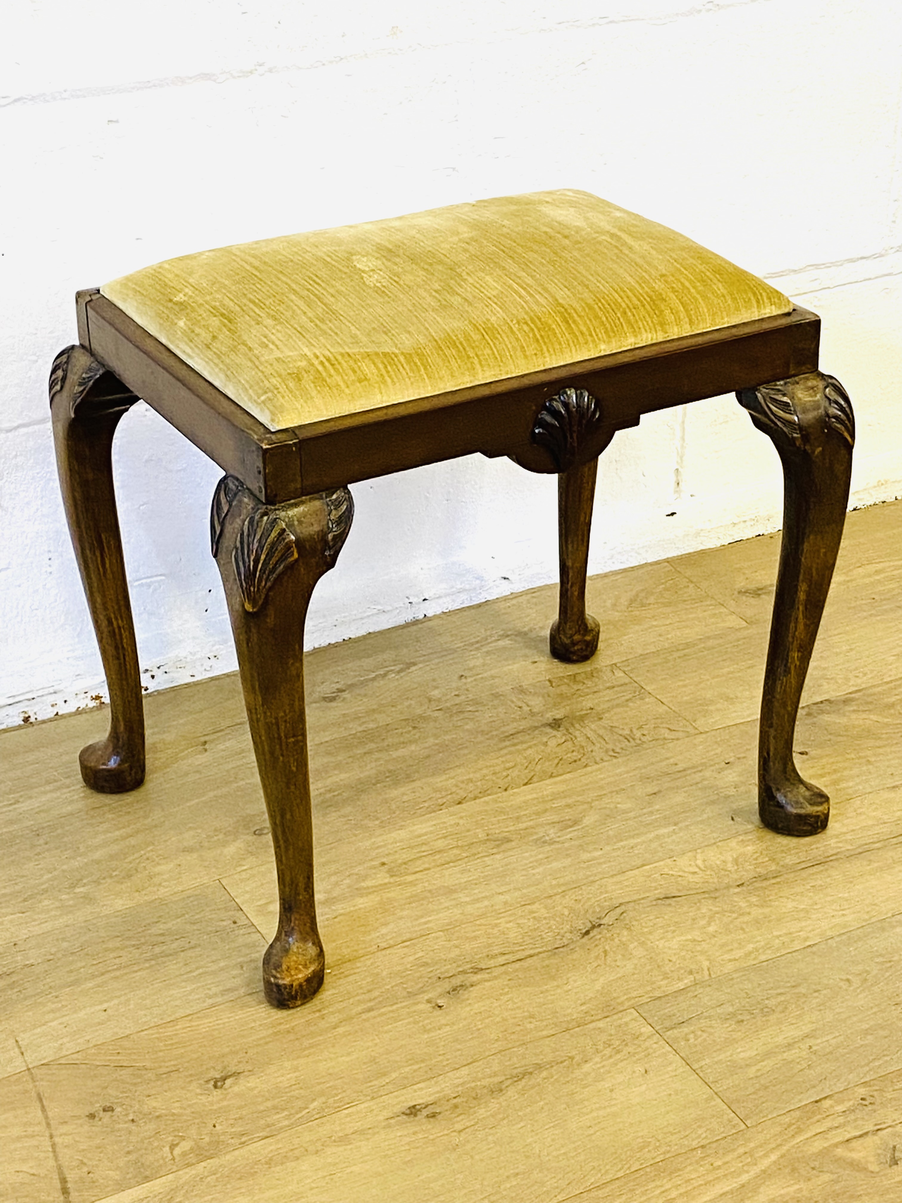 Mahogany piano stool - Image 2 of 4