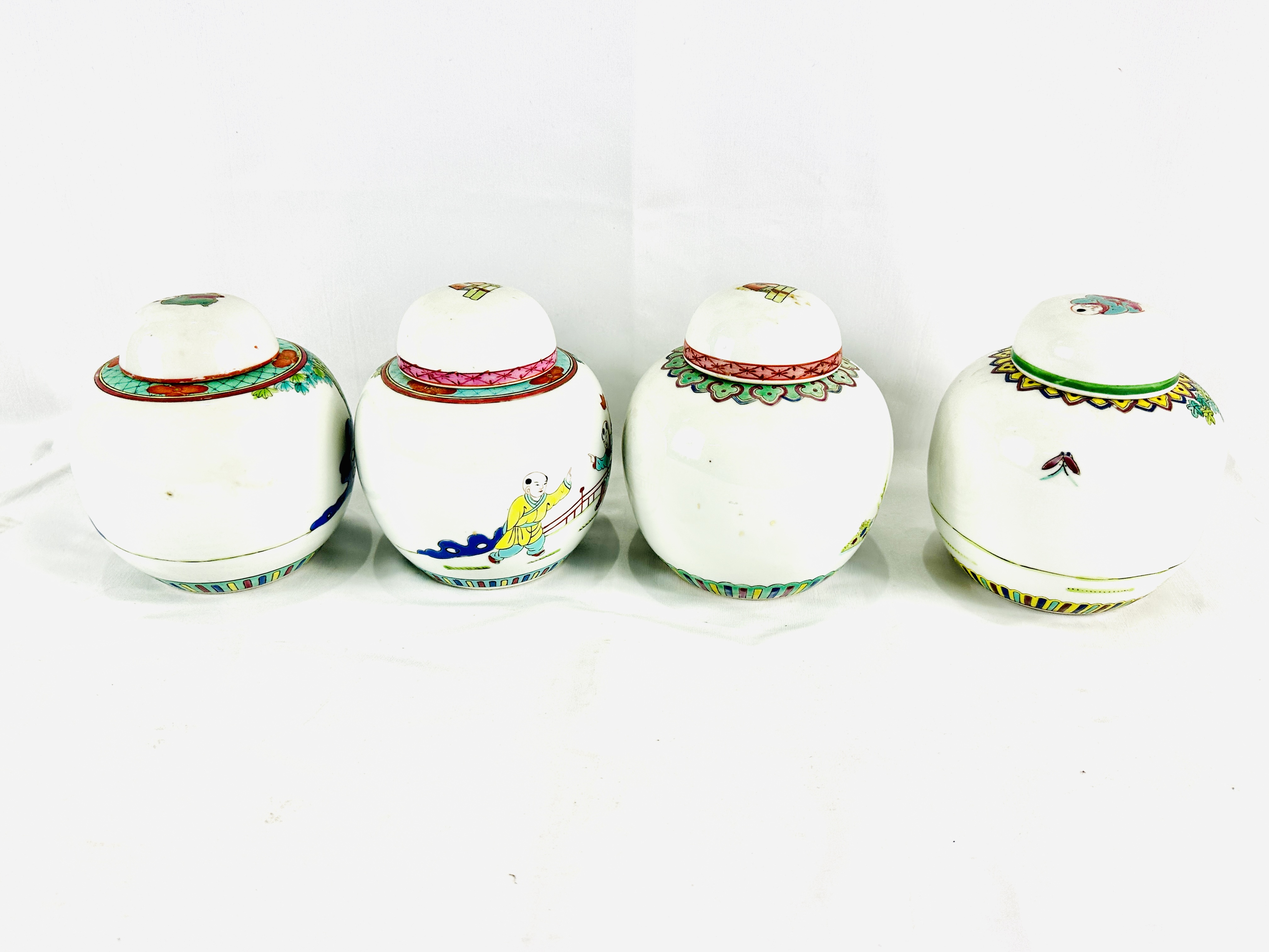 Four Oriental ginger jars - Image 4 of 4