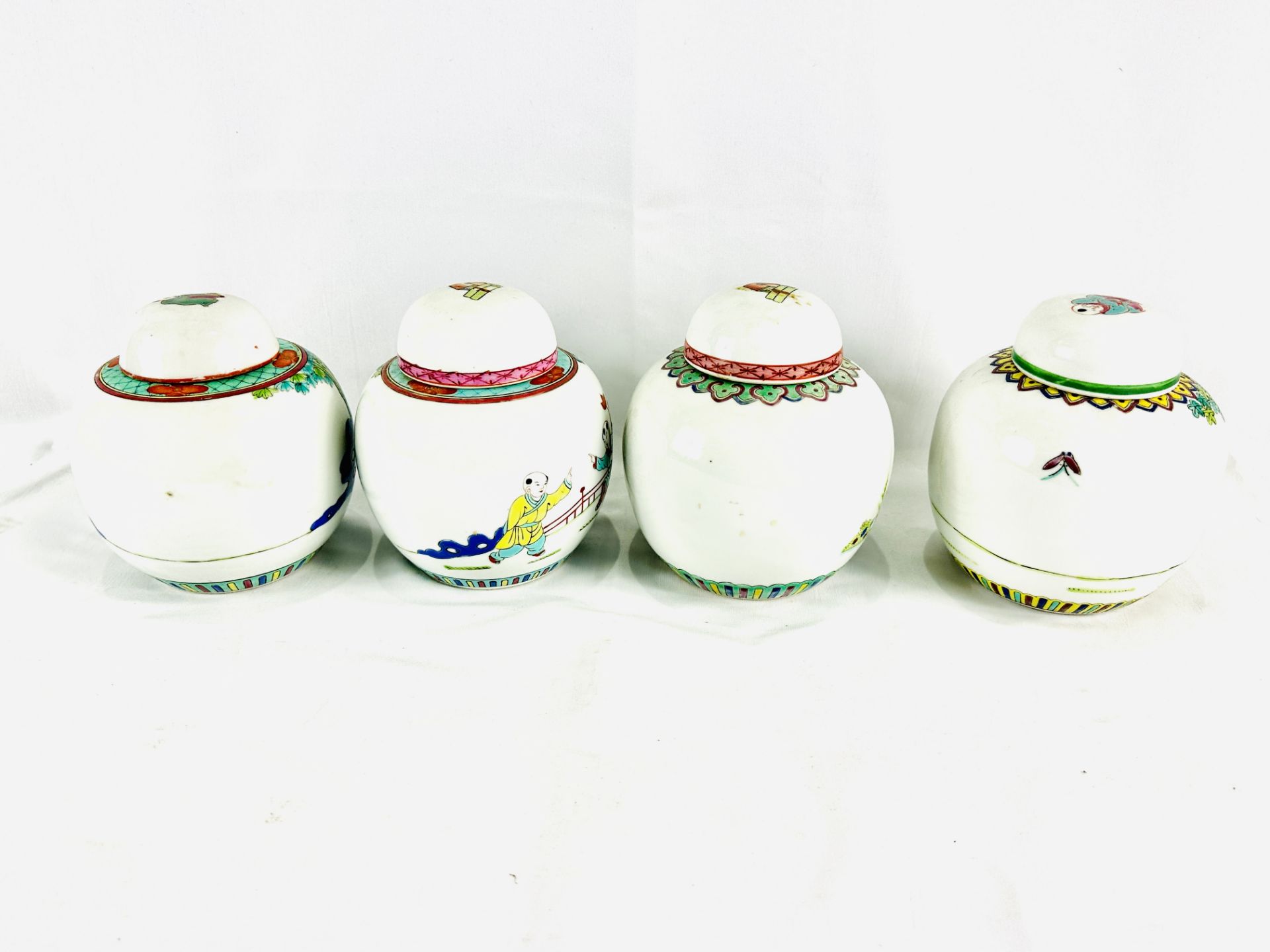 Four Oriental ginger jars - Bild 4 aus 4