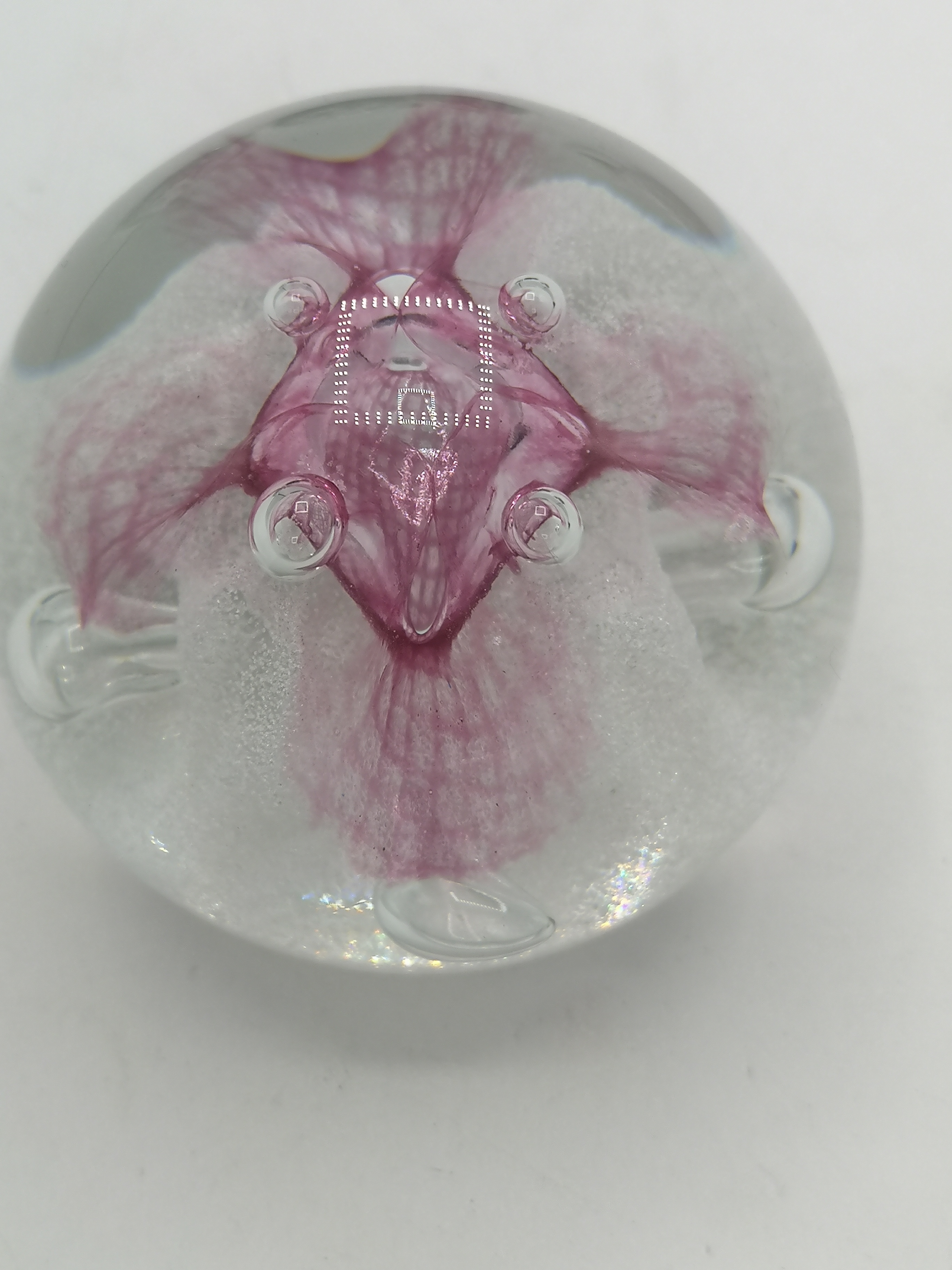 Two Caithness glass paperweights together with seven other glass paperweights - Image 6 of 11