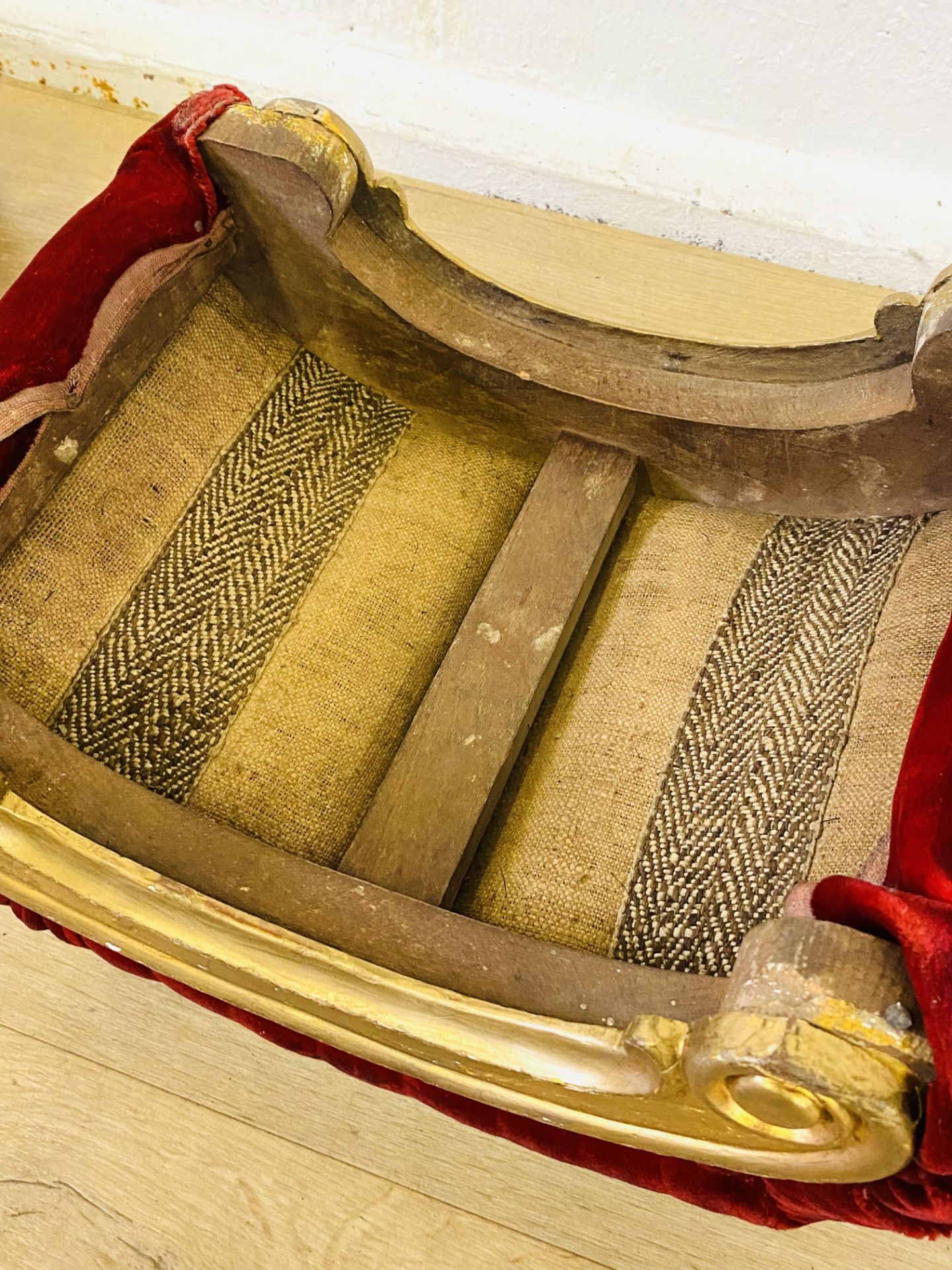 Two Victorian footstools - Image 4 of 4