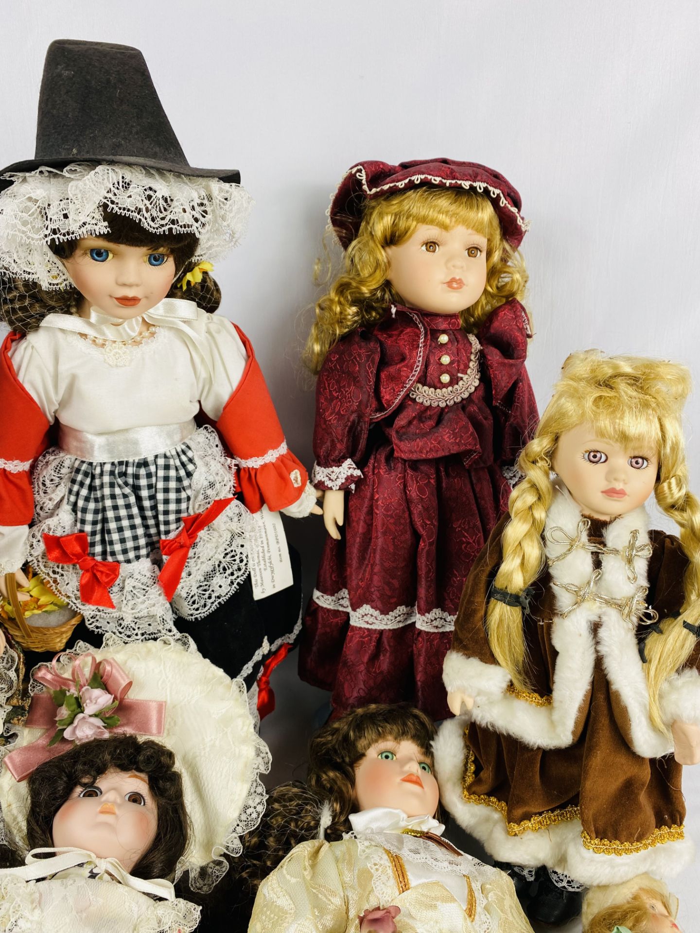 Eight collectors dolls - Bild 2 aus 5