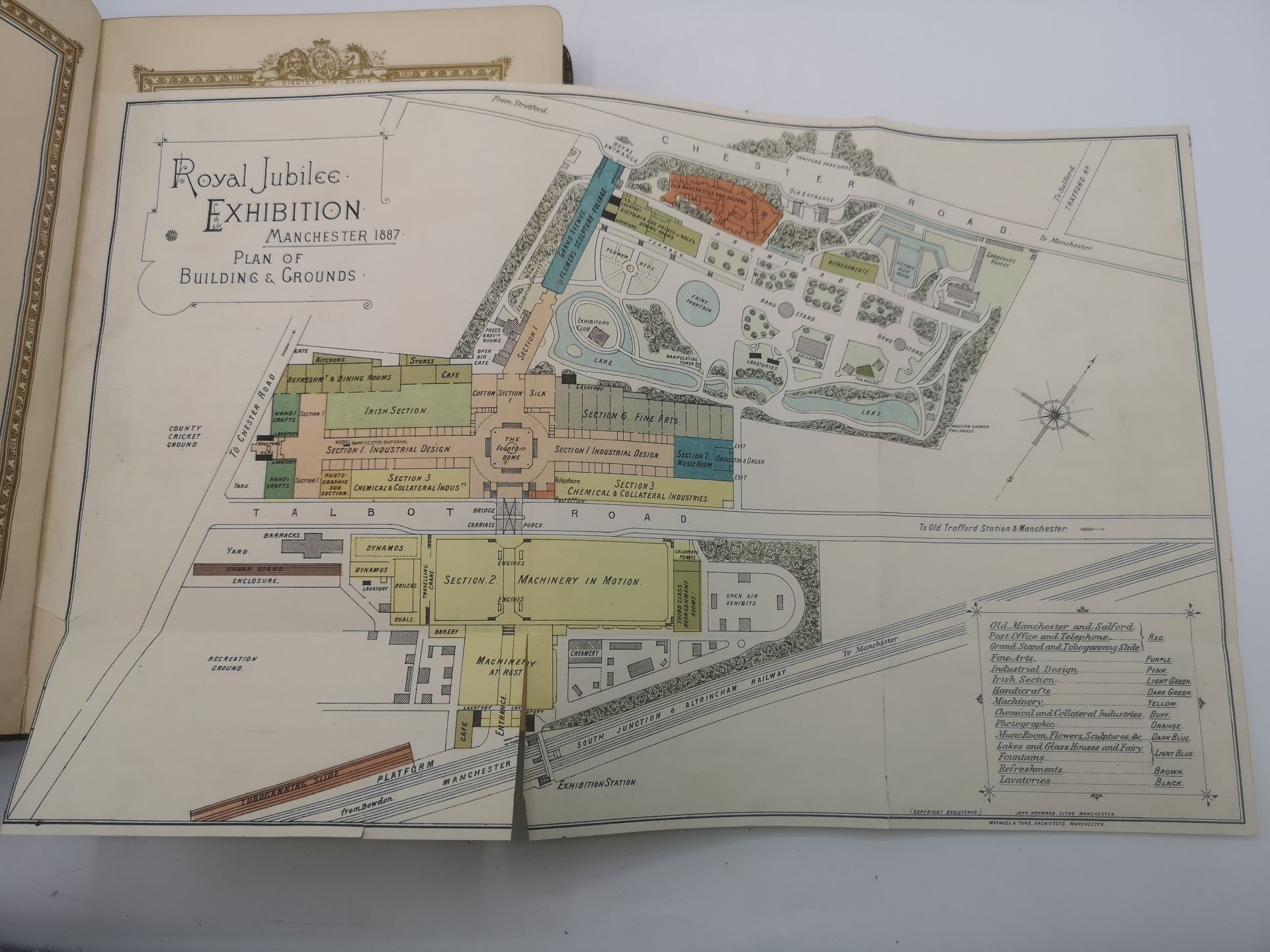 Royal Jubilee Exhibition Manchester 1887 Official Catalogue; with two other books - Image 4 of 5