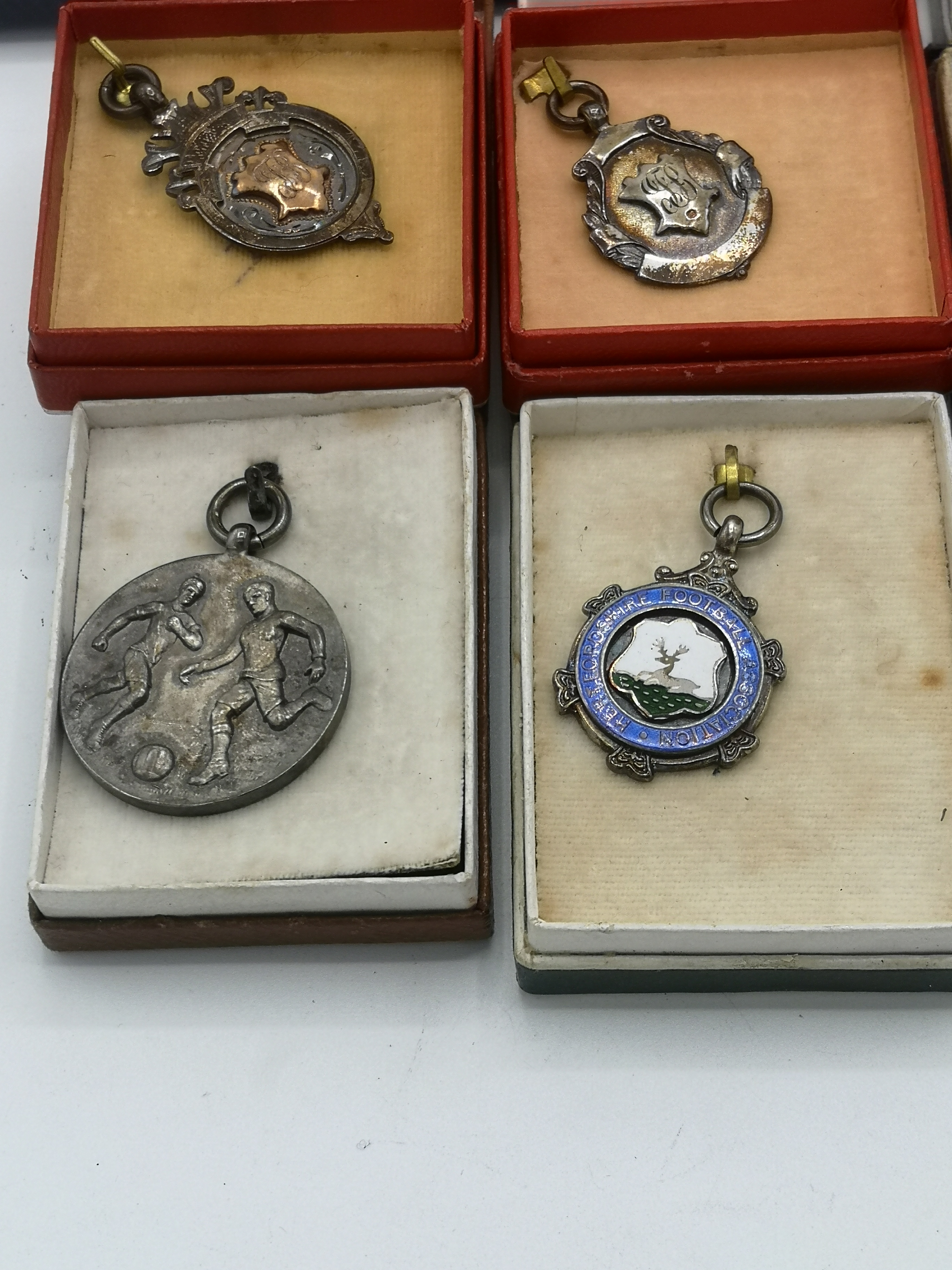 Collection of eleven silver medals - Image 3 of 11